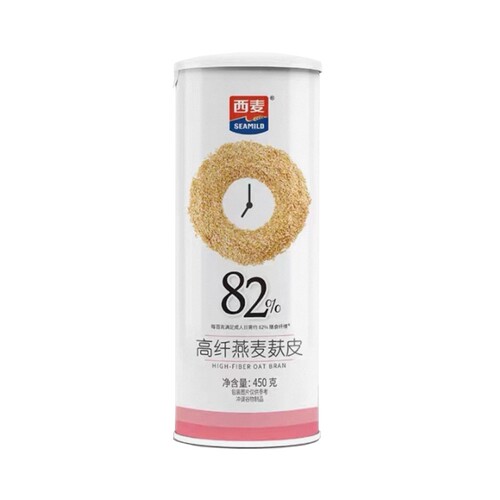 西麦高纤燕麦麸450g*1盒/2盒