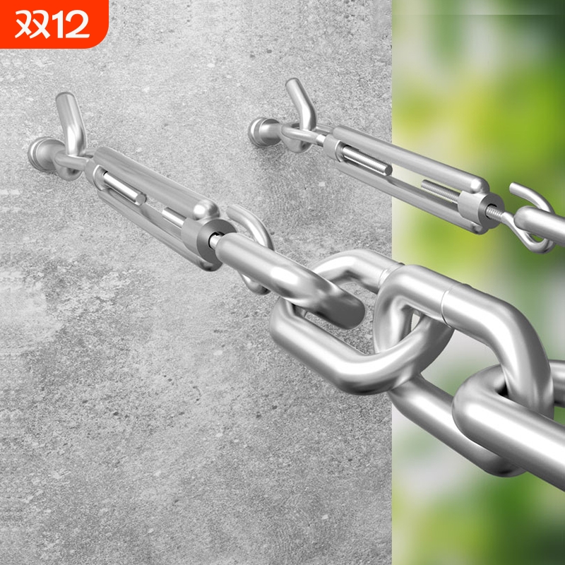 宾客不锈钢晾衣绳防风晾晒神器