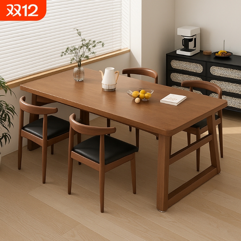 茶桌椅组合实木茶台客厅家用新中式2025新款高端阳台大板泡茶桌子