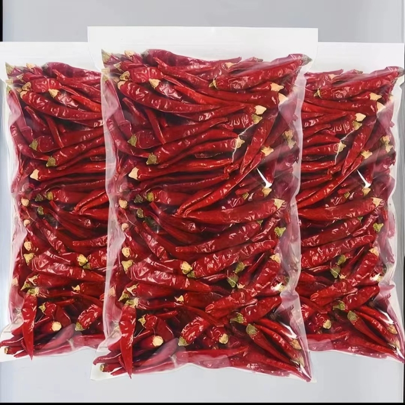 手工采摘干辣椒特辣批发小米辣椒自然晒干正宗红辣椒朝天椒