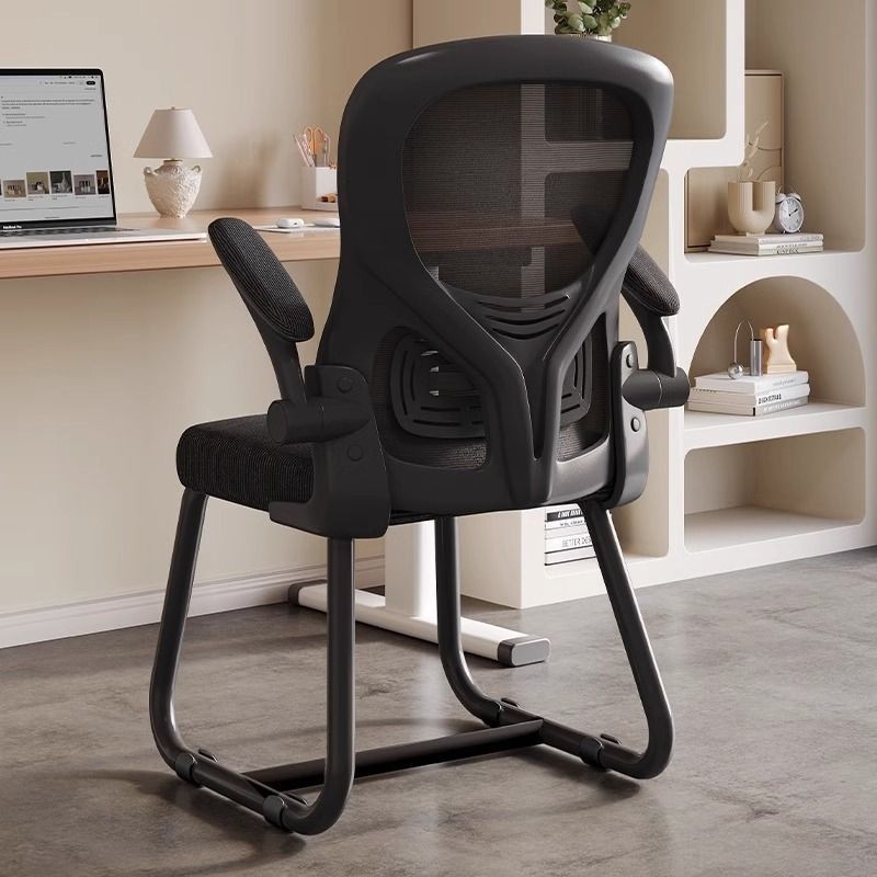 办公椅子舒适久坐电脑家用书房弓形椅写字椅子学习书桌椅职员座椅