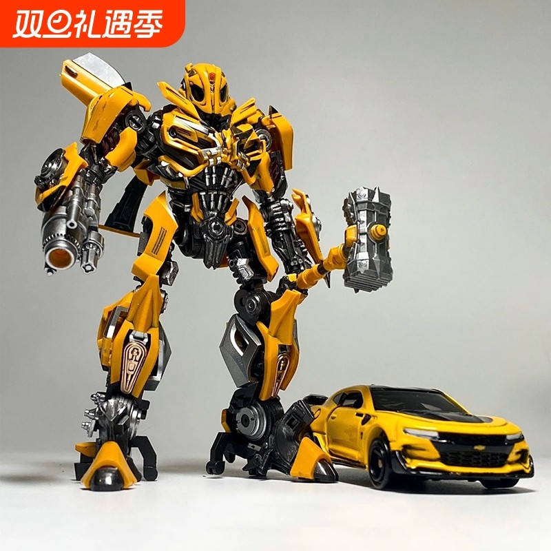 儿童变形玩具超大大黄蜂手办擎汽车机器人模型金刚男孩礼物合金