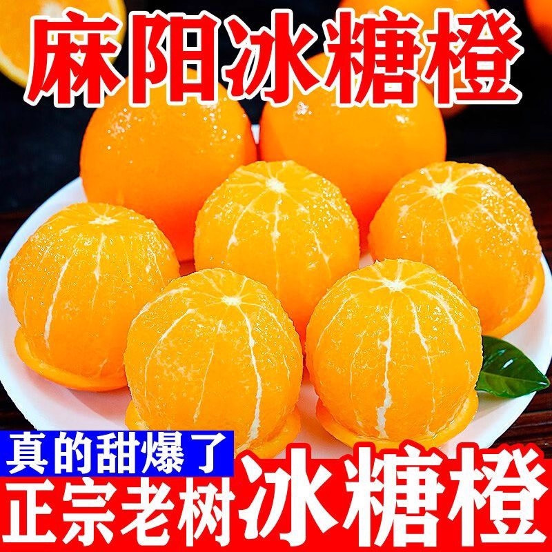 正宗麻阳冰糖橙新鲜水果应当季橙子手剥榨汁奶昔果冻甜橙新鲜水果,水产肉类/新鲜蔬果/熟食,橙,淘宝优惠券,粉丝福利购,淘宝优惠卷