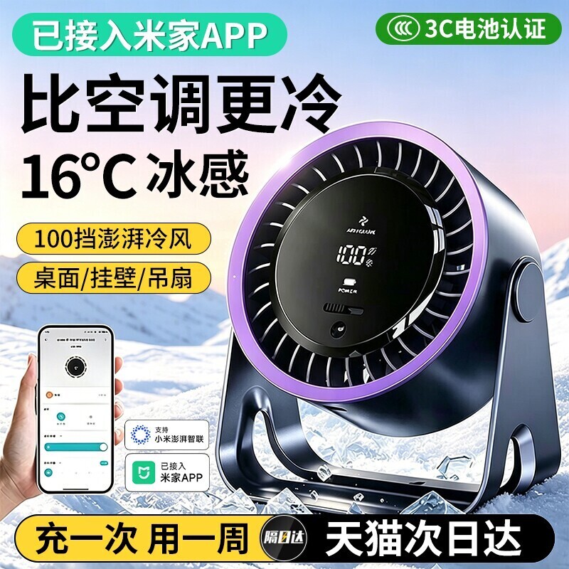 桌面静音小风扇|超2000次加购图片