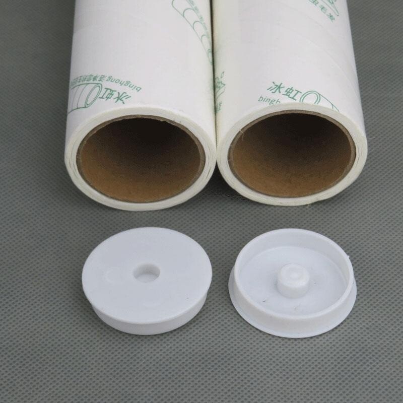 粘毛器滚筒配件零件纸筒堵头手柄两侧圆片盖片纸芯两头圆盘粘纸卡