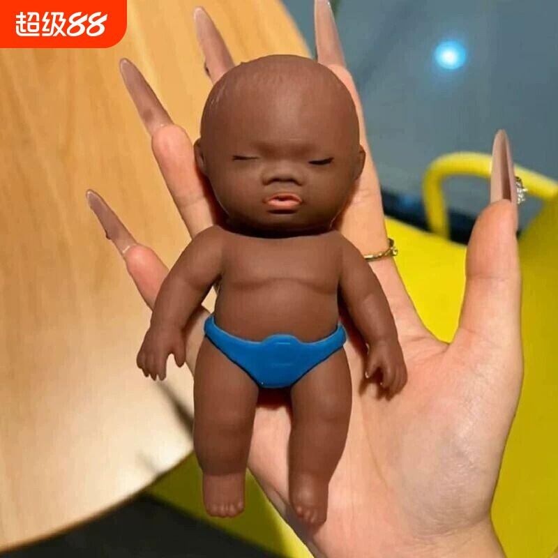 解压可爱公仔小孩发泄恶搞玩具图片