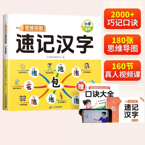 小学生思维导图速记汉字