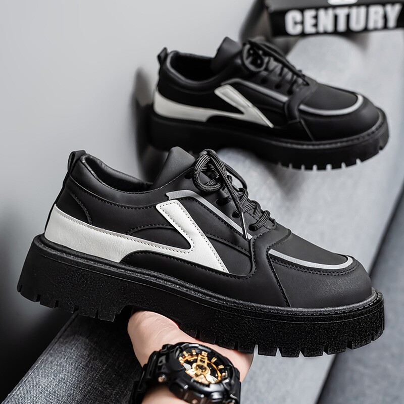 2026夏季新款厚底增高休闲男鞋日常百搭大头鞋男士潮流百搭日常款