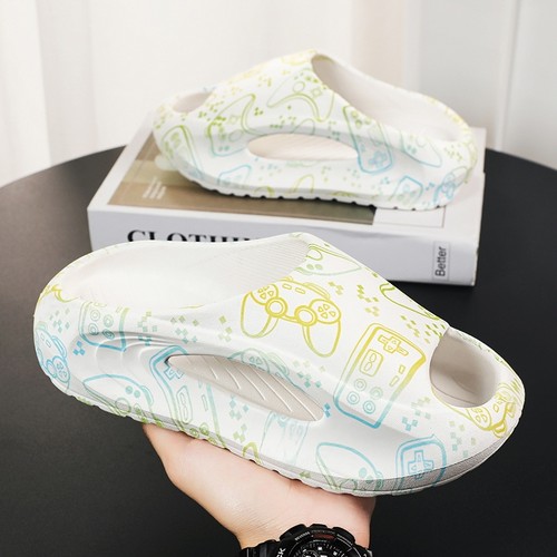 cross新款儿童踩屎感拖鞋防滑