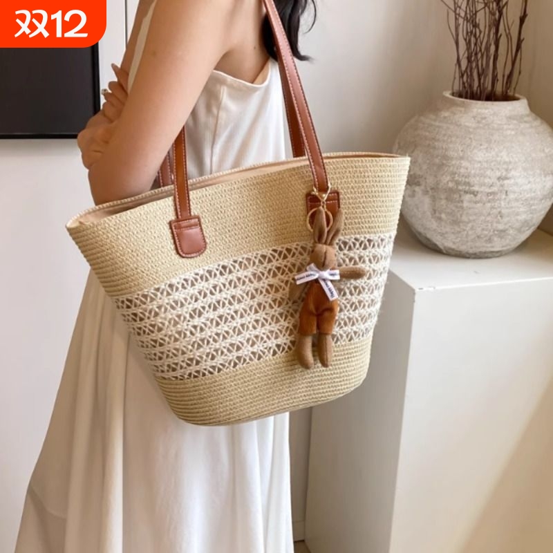 草编大容量托特包|超9000次加购