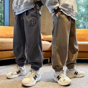 男童春秋裤子运动裤春装新款裤子男孩秋冬长裤中大童韩版休闲裤子