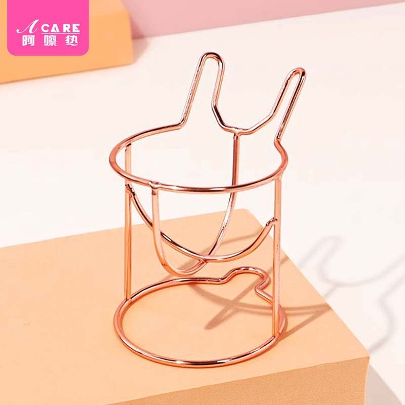 收纳架/美妆蛋BB1sl001-美妆蛋架子置物架兔耳款收纳架彩妆蛋托