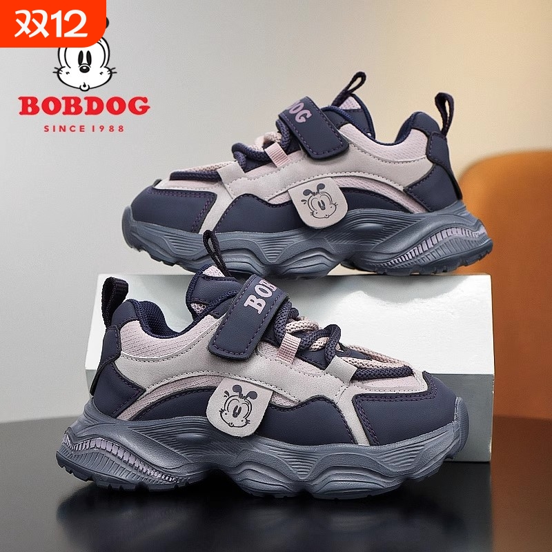 巴布豆女童秋季新款老爹鞋