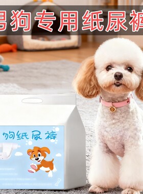 公狗纸尿裤专用男狗尿不湿小狗防乱布礼貌带泰迪比熊犬生理期公犬