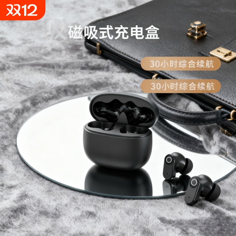 蓝牙耳机学生HIFI音质无线降噪高端入耳式超长续航2025新款