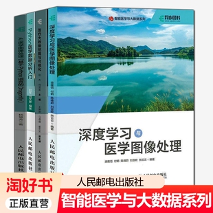 深度学习与医学图像处理 Python医学数据分析入门 AI医学图像处理 医疗大数据挖掘与可视化 智能医学与大数据系列4册