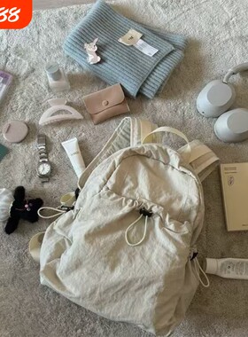 伊布古奇旅游轻便男双肩包新款防水背包女高中生旅行书包登山徒步