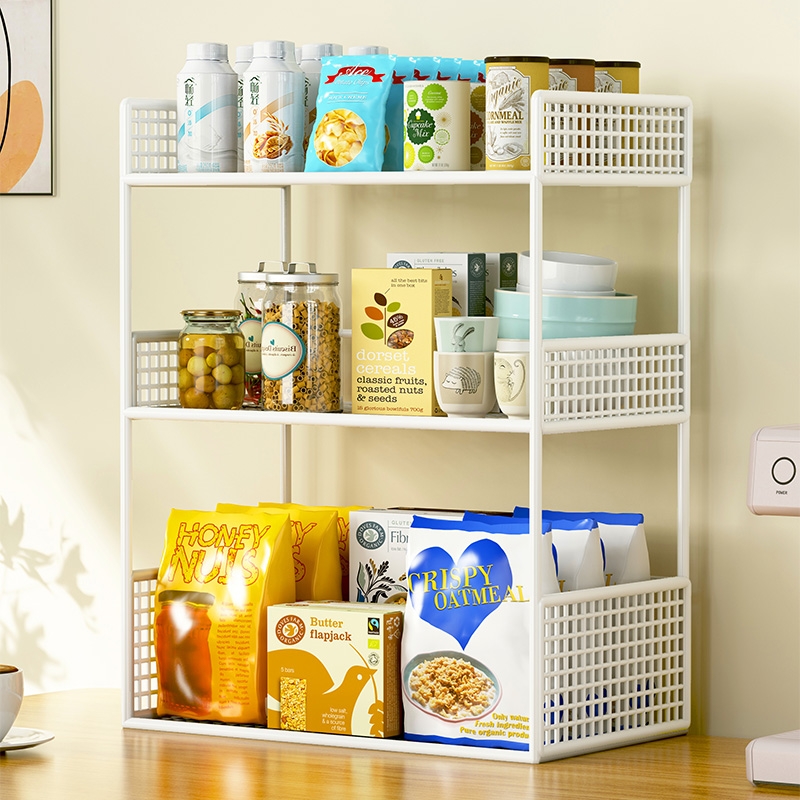 桌面置物架多层储物零食架