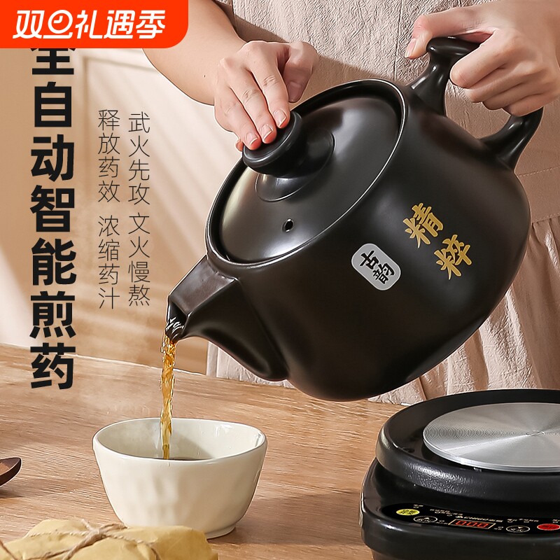 志高中药电煎壶煎药壶全自动熬药家用插电多功能养生壶熬药电砂锅