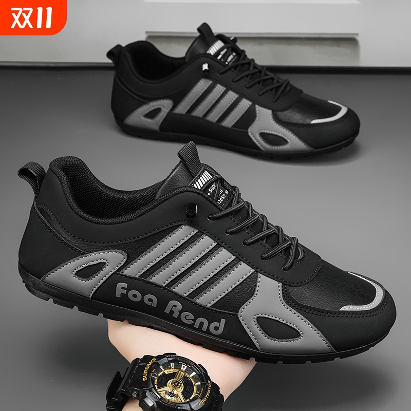 一脚蹬阿甘男鞋2025新款秋季防水