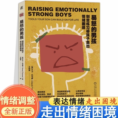 易怒的男孩 刻意练习带孩子走出情绪困境 用温柔而坚定的方法和练习 撕掉男孩易怒的标签 帮每个男孩学会表达情绪 正版书籍