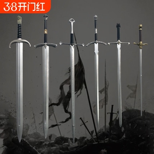 权力的游戏寒冰剑琼恩长爪剑缝衣针剑PU儿童玩具刀剑电影武器道具
