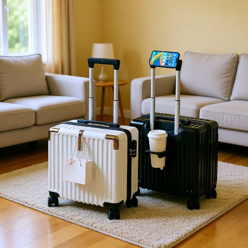 18寸行李箱2025新款男大容量拉杆箱女结实耐用旅行箱子登机铝合