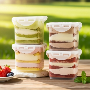 冷链发货奶酪罐子蛋糕盒子蛋糕奶油慕斯蛋糕芋泥甜品下午茶糕点