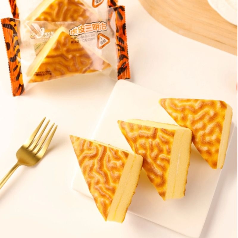 瑞士卷虎皮蛋糕卷面包整箱早晚餐夹心学生营养休闲小吃零食品批发