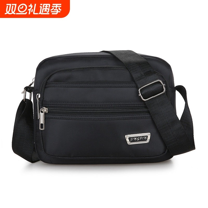 菜市场收钱包摆地摊多层帆布做生意女斜跨钱包单肩收钱包收银男士