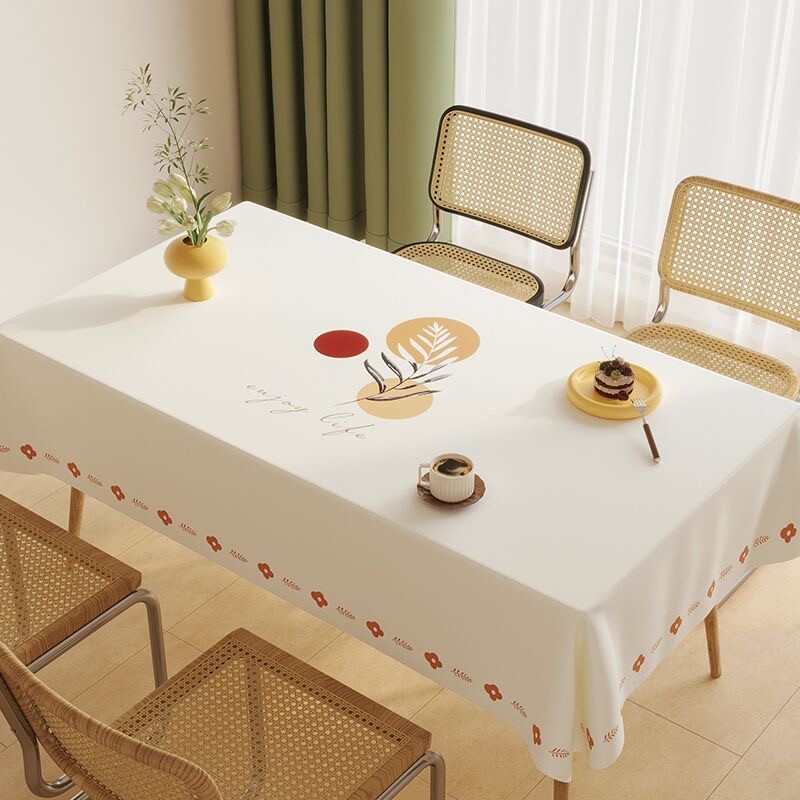 茶几现代桌布防水防油防烫免洗小羊皮餐桌布桌面保护垫子简约桌布