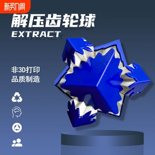 几何正方立体变形3D同款 齿轮球儿童成人解压益智玩具旋转魔方玩具