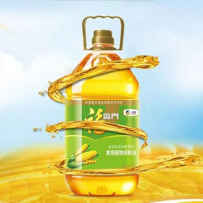 福临门清香玉米油食用调和油食用油5L家用餐饮食堂批发植物油