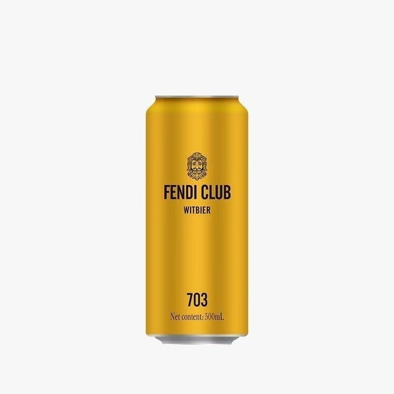 「FENDI CLUB 703比利时小麦白啤 500ml*12罐整箱精酿黄啤」