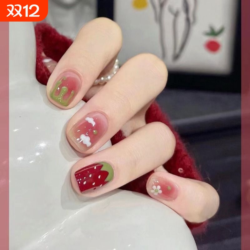 精致女童中长款可拆卸穿戴甲