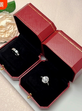 仿真婚礼假钻石婚戒情侣对戒