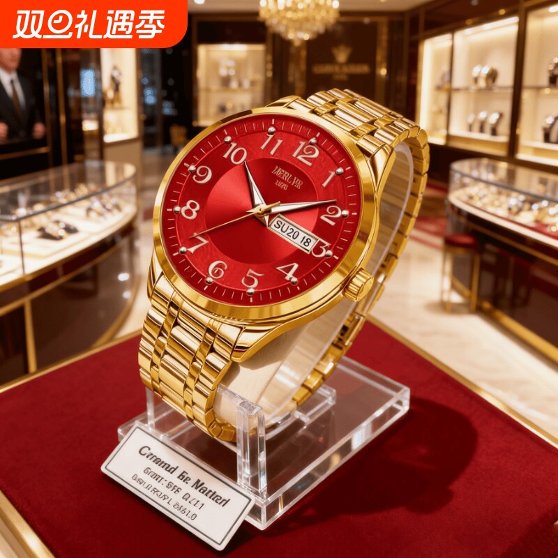 品牌正品手表男概念男士非机械表男款高级感学生运动男表潮腕表男