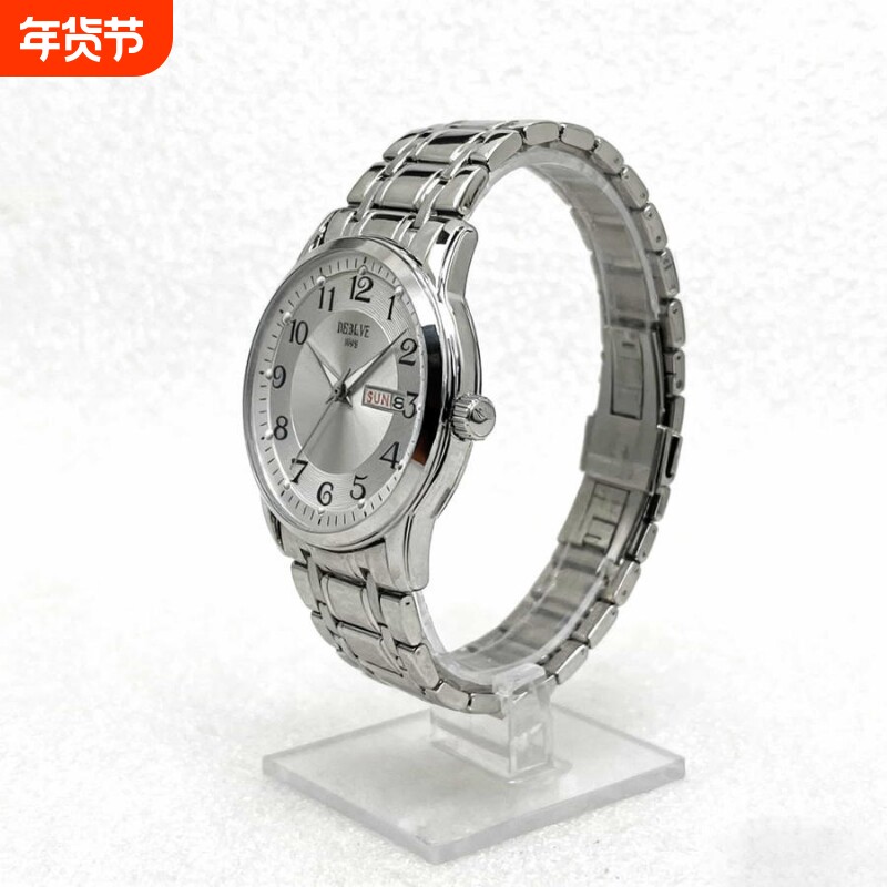 老人手表男士爸爸女款情侣表防水老年人学生石英表男款非机械表礼