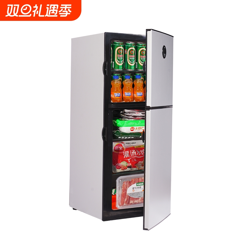 东之开立冰箱双温双门小型