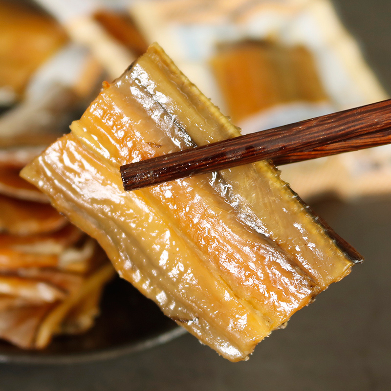 舟山特产明珠日式烤鳗500g小包散称鳗鱼丝干海鲜零食即食小吃包邮