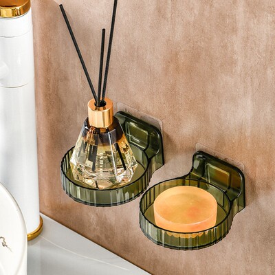 壁挂式香薰置物架托盘空气清新剂香水架卫生间厕所香氛收纳神器