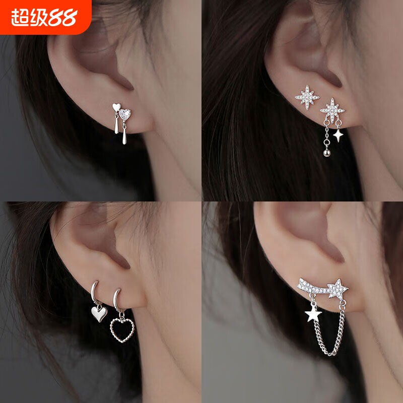 �������οհ���-���� S925���밮�Ķ���Ů��insС��������ݶ����Ķ���Ʒ2025����ʯ