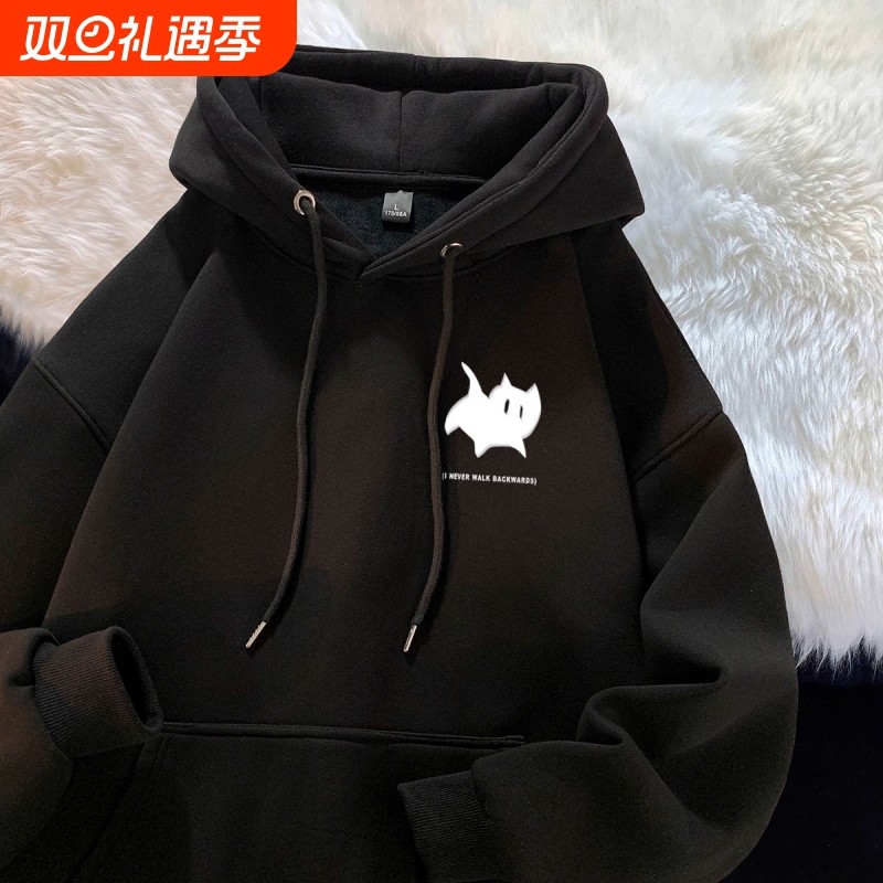 秋冬连帽卫衣男女外套