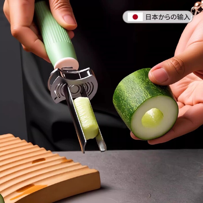 水果去核用这个水果抽芯，日本の去核器家用不锈钢可调节去核器