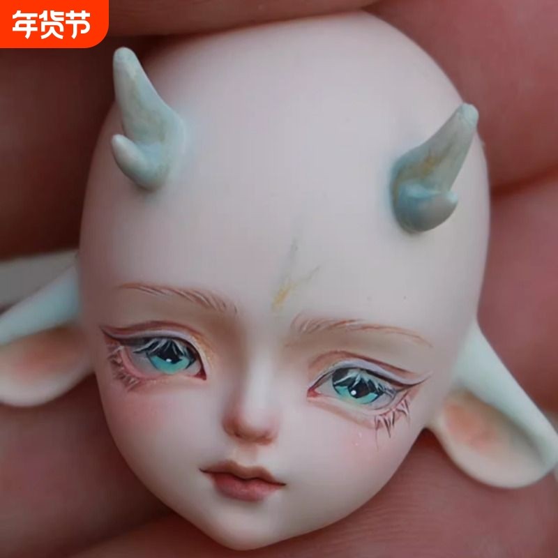 【夜系新脸】超轻黏土粘土男女青年正比面塑软陶石塑动漫硅胶脸模,模玩/动漫/周边/娃圈三坑/桌游,模型制作工具/辅料耗材,淘宝优惠券,粉丝福利购,淘宝优惠卷