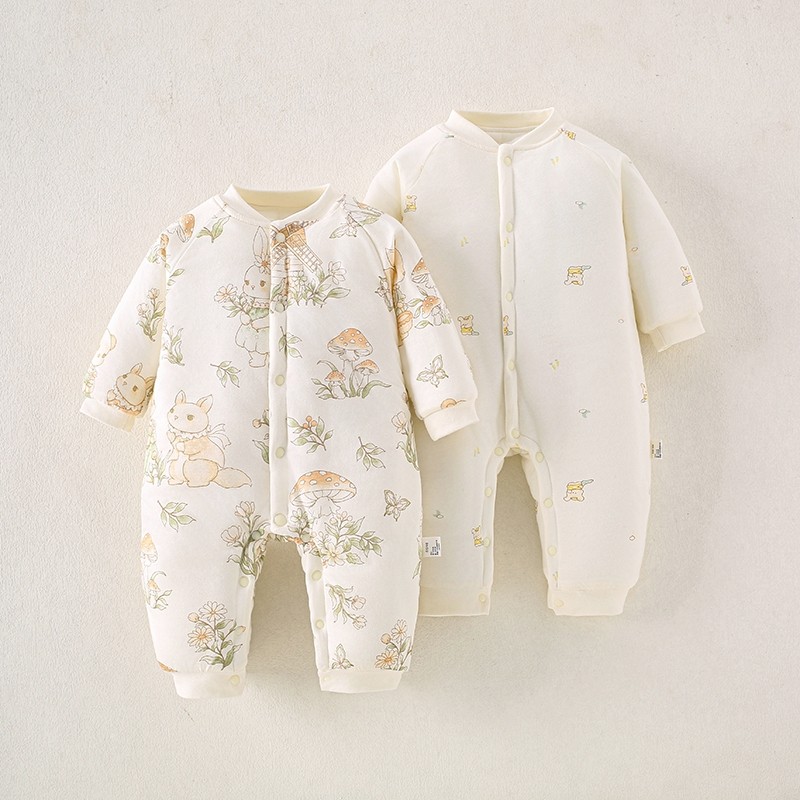 婴儿衣服秋冬季夹棉连体衣婴幼儿宝宝冬装男宝保暖外出服加厚棉衣,童装/婴儿装/亲子装,连身衣/爬服/哈衣,淘宝优惠券,粉丝福利购,淘宝优惠卷