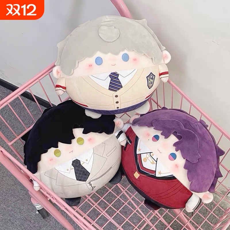 恋与深空周边20cm圆滚滚沈星回祁煜黎深秦彻棉花娃娃团子毛绒抱枕