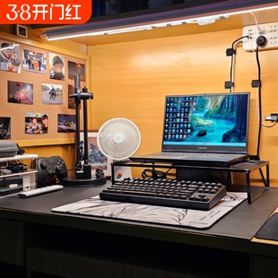 书桌笔记本电脑支架便携可折叠散热支架桌面增高架宿舍游戏本托架