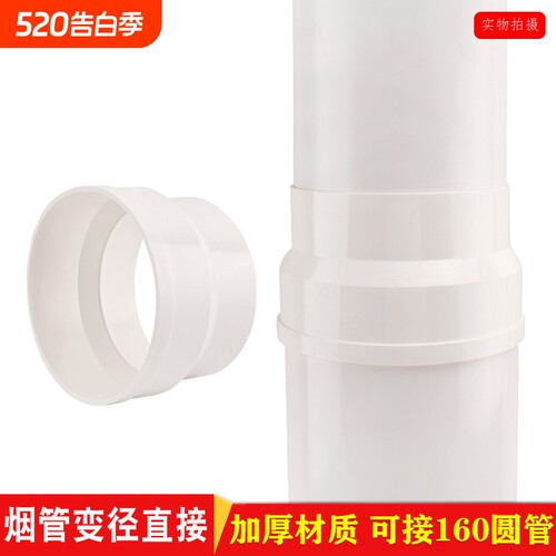 UPVC排水管180落水管下水管pvc管排烟塑料管烟管排烟管管道烟道