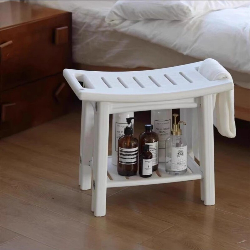 防水防滑浴室洗澡凳老人孕妇专用淋浴坐凳收纳家用板凳换鞋凳矮凳